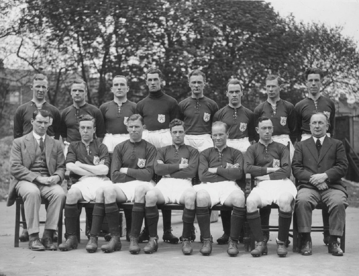 The Arsenal squad in 1927.