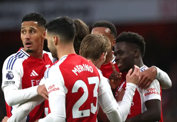 Two Arsenal Players Feature In Premier League Team Of The Week