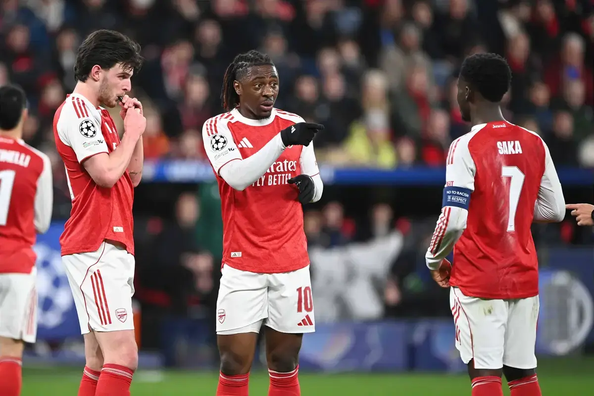 Eberechi Eze And Bukayo Saka To Start; Kai Havertz Out: Arsenal Predicted Lineup To Play Atletico Madrid